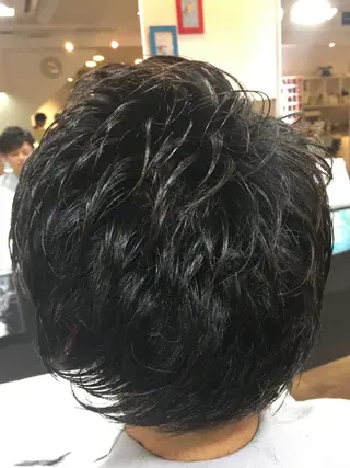 ショート メンズ 向井 優汰のヘアスタイル