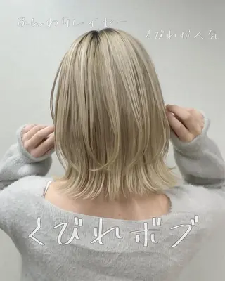 ミディアム 巣山 竜一のヘアスタイル