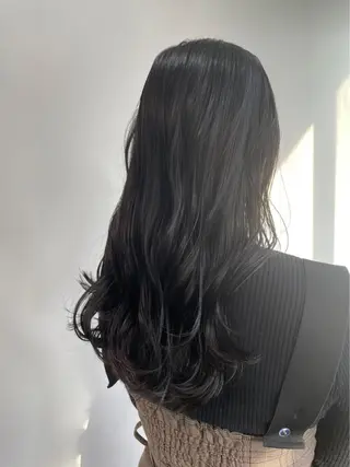 ロング カラー ヘアアレンジ 似合わせ特化 /馬場 翼のヘアスタイル