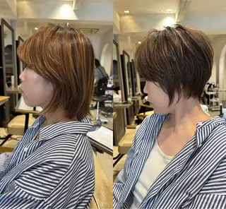 ショート 福原 優介のヘアスタイル