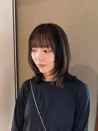 セミロング studio HEAP 辻堂 髪質改善サロン所属・美髪矯正/髪質改善 🌼 原田 愛弓のヘアスタイル