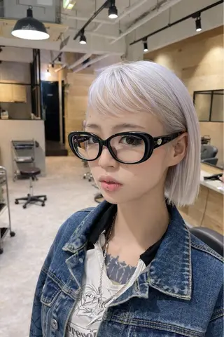 ミディアム EIGHT　サイショ ミズキのヘアスタイル