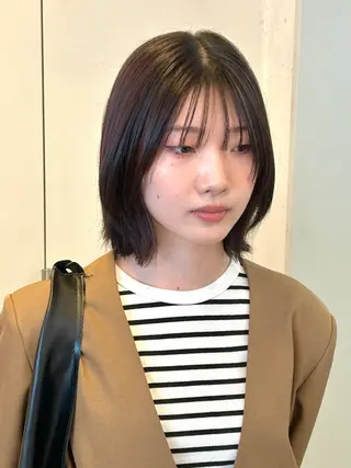 ショート カラー ナチュラル大人っぽい スタイル　MAORIのヘアスタイル