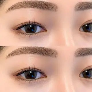 アイブロウ ʏᴜɴᴀ ナチュ盛れᵉʸᵉ♥︎のマツエク・マツパデザイン