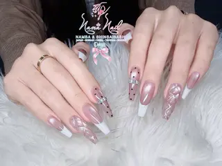 ロング Linanail Nambaのマツエク・マツパデザイン