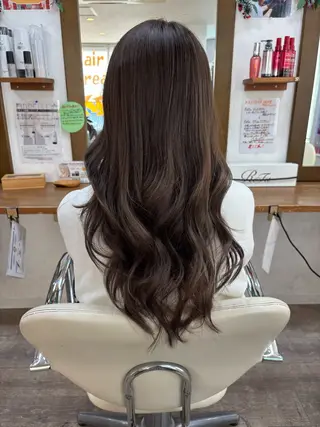 ロング 艶カラー🫧/シール エクステRYOKAのヘアスタイル