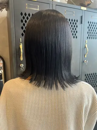 カラー 心美/ブリーチなし 透明感カラーのヘアスタイル