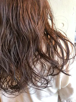 ロング パーマ soi 💜AYAKOのヘアスタイル
