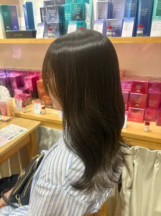 セミロング カラー merc.谷本 澪のヘアスタイル