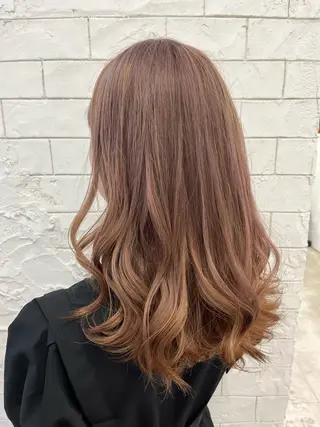 セミロング archange 大井川のヘアスタイル