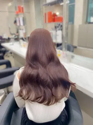 ロング カラー 💖札幌カラー 指名No.1💖玲奈のヘアスタイル