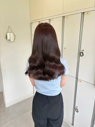 ロング カラー 🫧松尾彩舞樹🫧 アレンジ/艶カラー✨のヘアスタイル