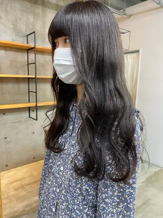 ロング カラー ヘアアレンジ son hair HIROEのヘアスタイル