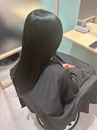 ロング カラー 齋藤 みずきのヘアスタイル