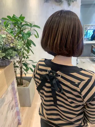 ショート カラー mu ku.のヘアスタイル
