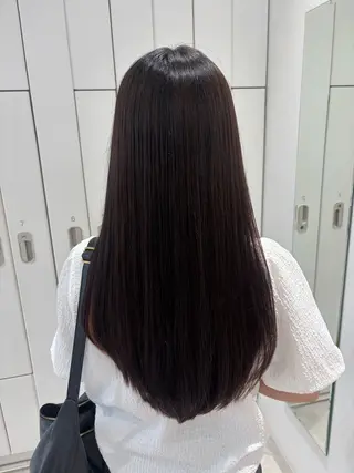 ロング 艶髪໒꒱／透明感 カラー🍀_そら🪽のヘアスタイル