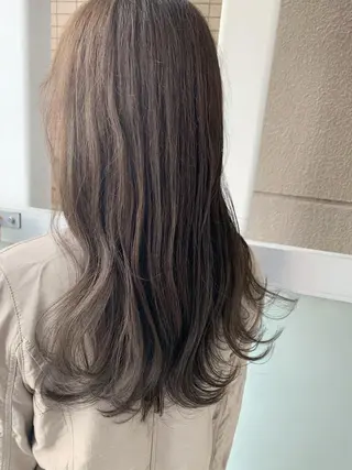 ロング カラー 古田 昂也のヘアスタイル