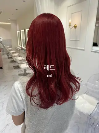 ロング カラー ParveMix🍀 藤原愛未のヘアスタイル