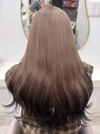 セミロング カラー 🫧そあん🫧大宮 カットモデル様募集中のヘアスタイル