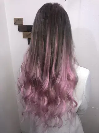 ロング カラー MAKO ❤️🔥NEXTのヘアスタイル