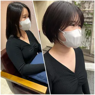 ショート lamie by melt 吉祥寺 【ラミエ バイ メルト】所属・【ミニモ公認】*似合 わせ職人*滝田拳史のヘアスタイル