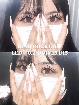 マツエク・マツパ BAMBI 🖤KAWAIのマツエク・マツパデザイン