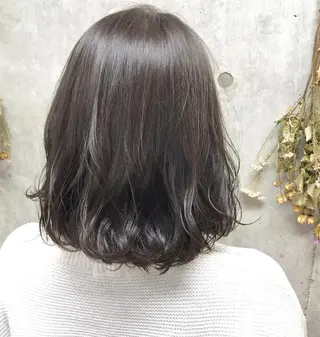 ミディアム カラー ヘアアレンジ Satsuki ✂︎♡のヘアスタイル