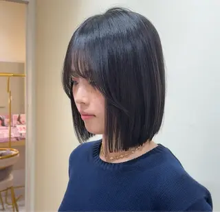 ショート ワンホン×髪質改善 つのーか🩶‪🫧のヘアスタイル