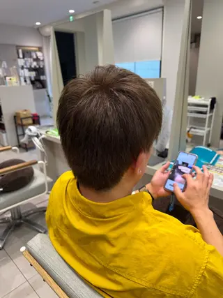 カラー メンズ CRECE💫永尾 胡桃のヘアスタイル