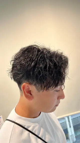 ショート パーマ メンズ 🎖️垢抜けヘア 🎖️美容師のヘアスタイル