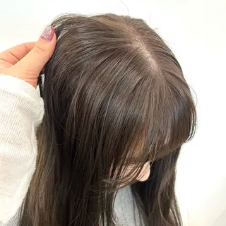 セミロング ベージュ/透明感/ レイヤー/あやか💕のヘアスタイル