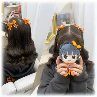 ヘアアレンジ ヘアセット 🤍AIRA🤍のヘアスタイル