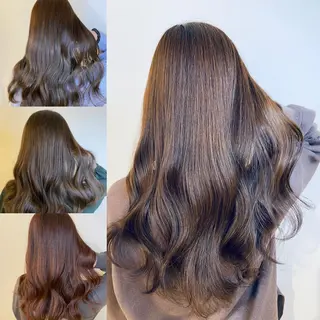 ロング パーソナルカラー骨格 顔タイプ 川野龍一のヘアスタイル