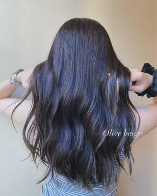 ロング 當山 瑠奈のヘアスタイル