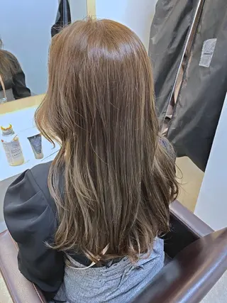 ロング カラー デジタルパーマ💫/ 似合わせカット✂️のヘアスタイル