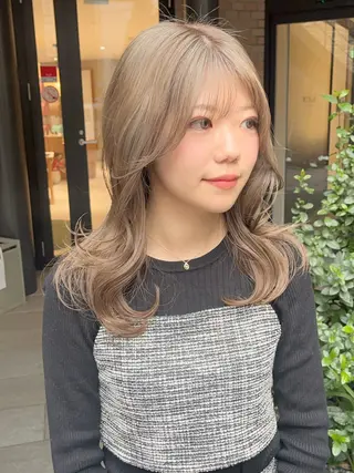 セミロング GIEN 末吉 海斗のヘアスタイル