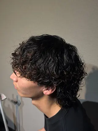 パーマ メンズ 博多メンズヘア特化 ベップハルキのヘアスタイル