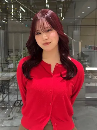 ロング カラー 🦋sana🦋 似合わせカット✁のヘアスタイル