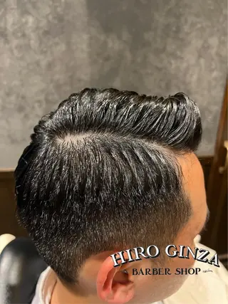 ショート メンズ 猪井 明のヘアスタイル