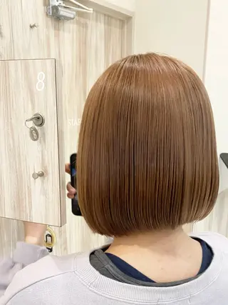 ミディアム カラー GRANDEUR やまだかなのヘアスタイル