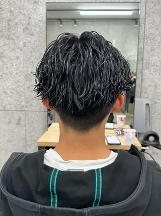 パーマ メンズ 髪質改善/浅沼 亮のヘアスタイル