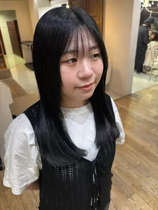 セミロング 🦕K-two/ シノハラナルミ🦕のヘアスタイル