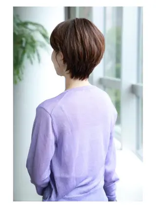 ショート 濱岡 寧々花のヘアスタイル