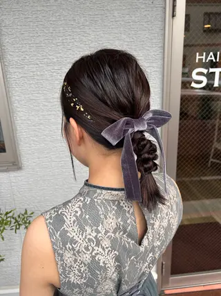 ヘアアレンジ STORY／ MAOのヘアスタイル