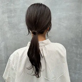 ロング ヘアアレンジ 野崎 桃実のヘアスタイル