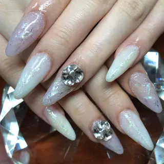セミロング ネイル 《LB》ラブリエ Nail&eyeのマツエク・マツパデザイン