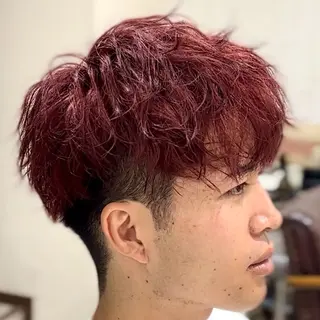 ショート カラー メンズ 💥桜木町メンズ専門 💥ルキのヘアスタイル