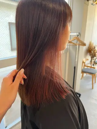 ミディアム わだ なつきのヘアスタイル