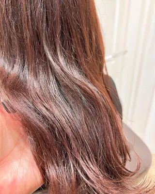 ミディアム カラー 白髪ぼかし/髪質改善 梅原響輝のヘアスタイル