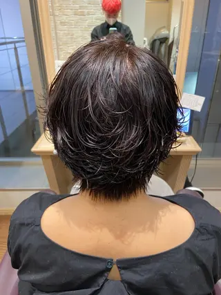 ショート コバヤシ ユウスケのヘアスタイル